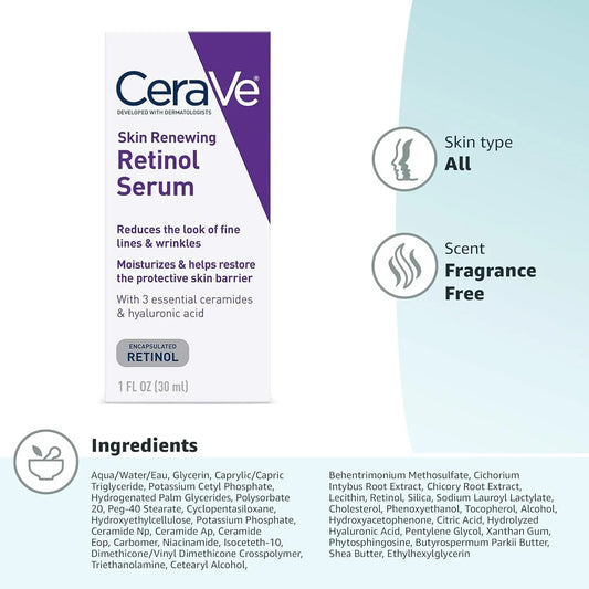 CeraVe  Skin Renewing Retinol Serum